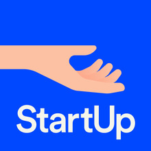 <cite>StartUp</cite> podcast logo and website