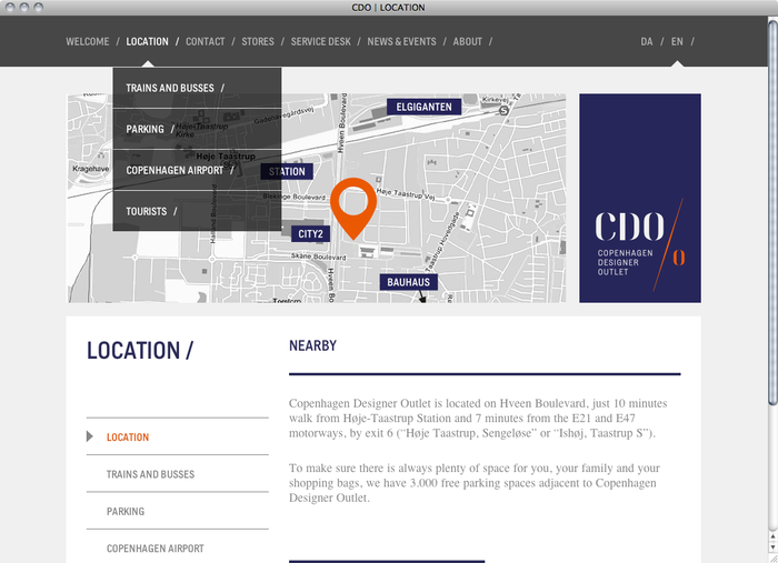 Copenhagen Designer Outlet website 3