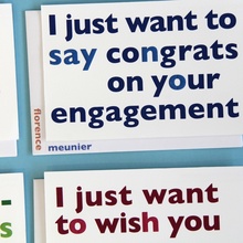 Double meaning greeting cards
