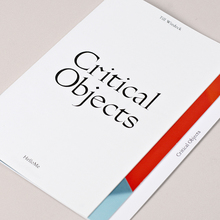 <cite>Critical Objects</cite> exhibition