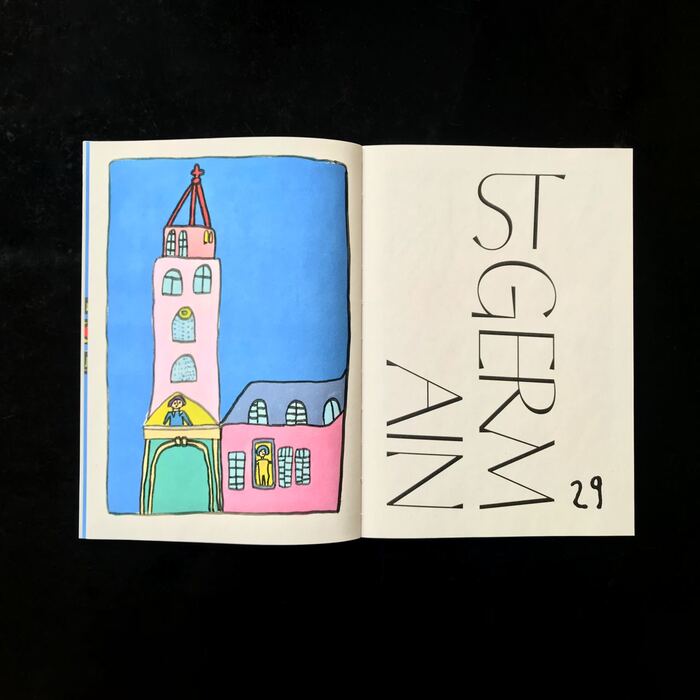 Marina à Paris zine by Marina Monka 3