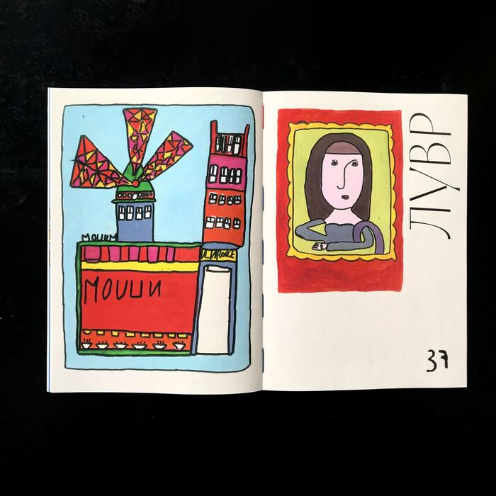 Marina à Paris zine by Marina Monka 9