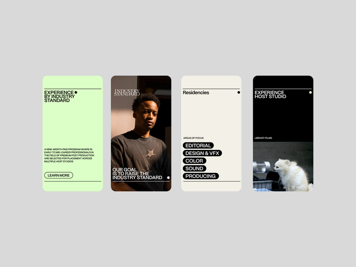 Industry Standard website 4