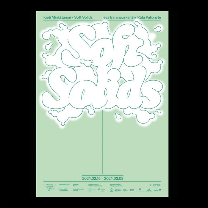 Soft Solids exhibition at Galerija Vartai 2