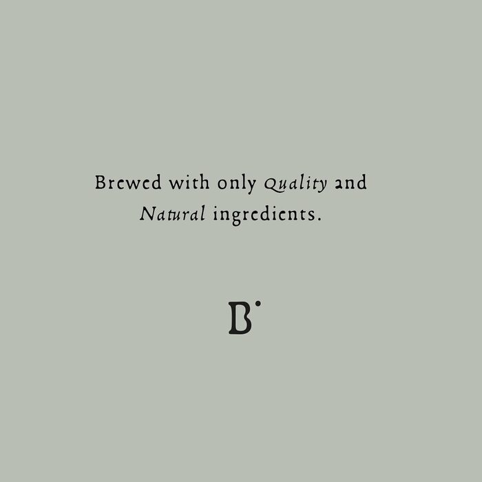 Francesco is used with ample letterspacing. In the logotype, the letter i is represented by the dot only. The compact logo version combines a single letter B (modified to have one open counter) with that floating dot.