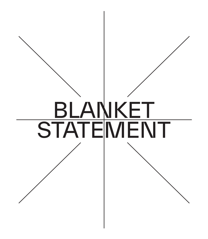 Blanket Statement, Yale School of Art 6