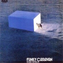 Space Circus – <cite>Funky Caravan </cite>album art