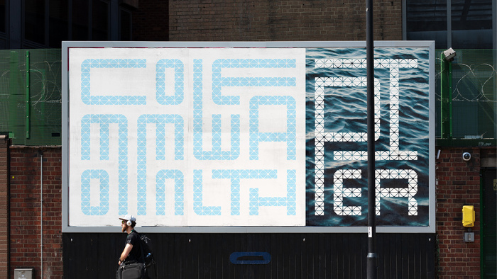 Seaport Sans, in all of its modular expressive glory