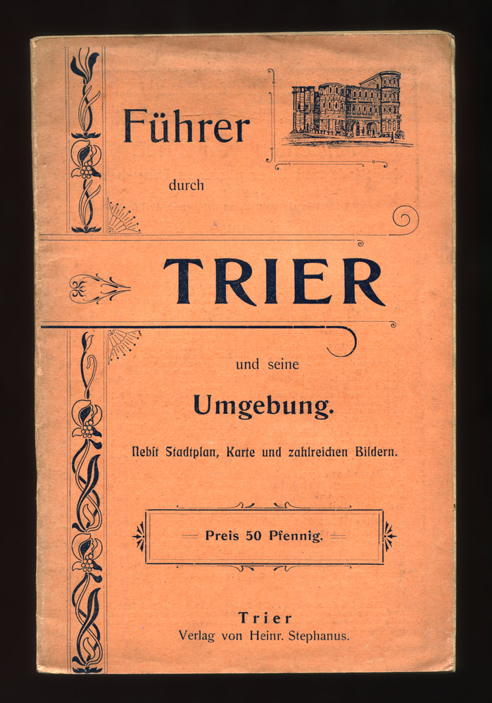 The cover features  (two weights) and . The latter is used with the long s (ſ in “Nebst”), the former isn’t (in “seine”).
