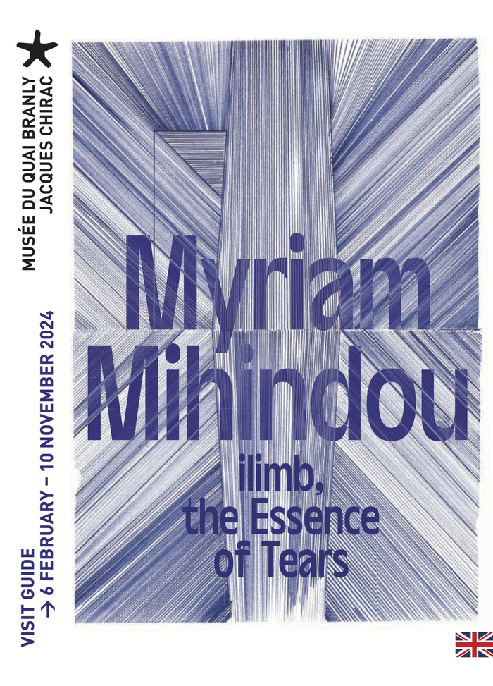 Cover of the visitor&rsquo;s guide, English version. Information is set in , one of the museum&rsquo;s standard typefaces.