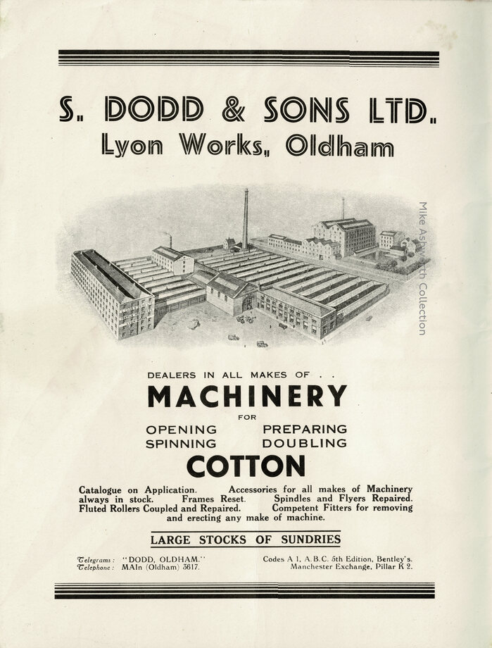 S. Dodd &amp; Sons Ltd. advert