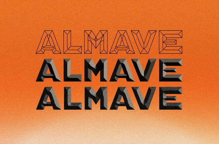 The logo is based on  Black with a bevel effect.