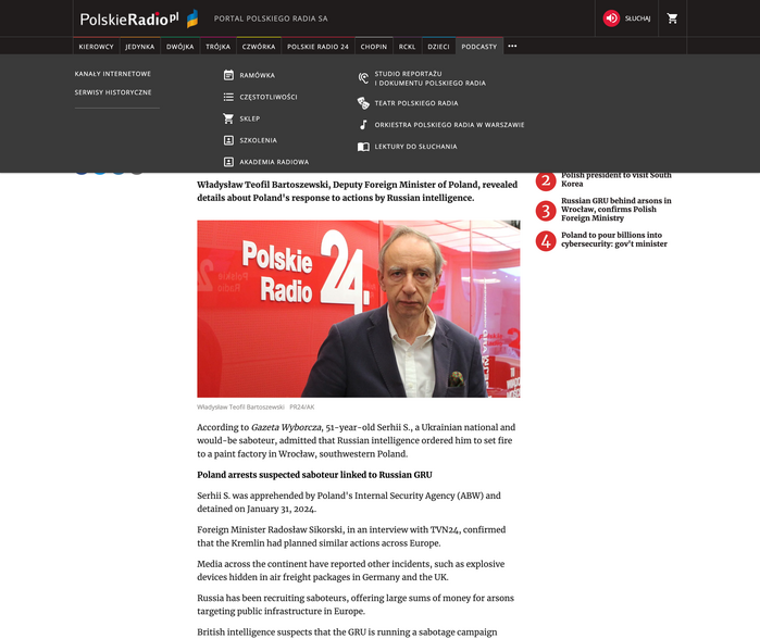 Polskie Radio website 2