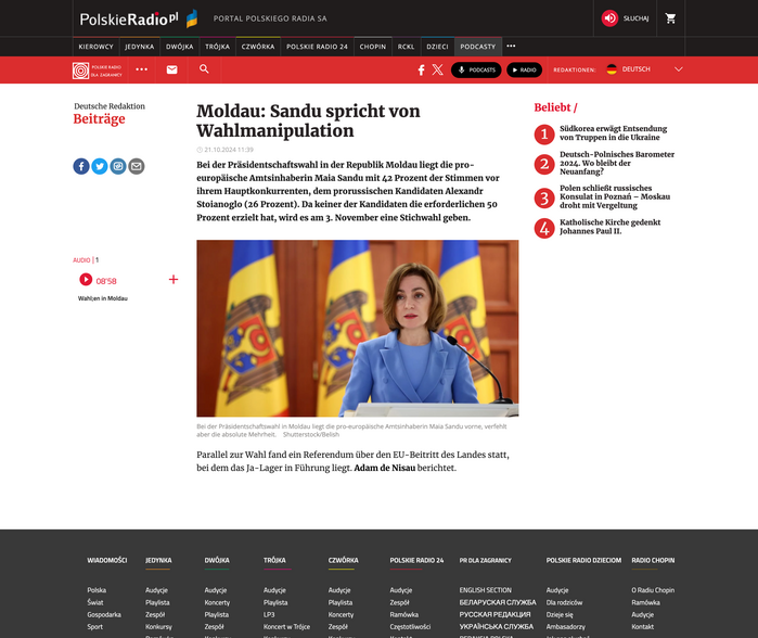 Polskie Radio website 7
