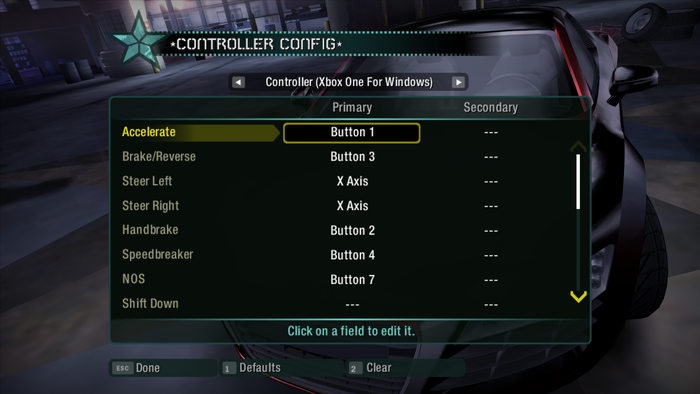 Example of the game interface using  combined with  Box