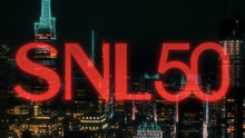 <cite>Saturday Night Live</cite> logo, Season 50