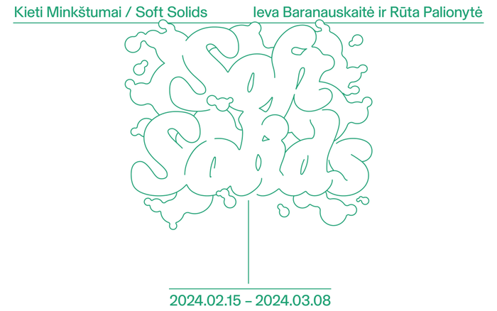 Soft Solids exhibition at Galerija Vartai 1