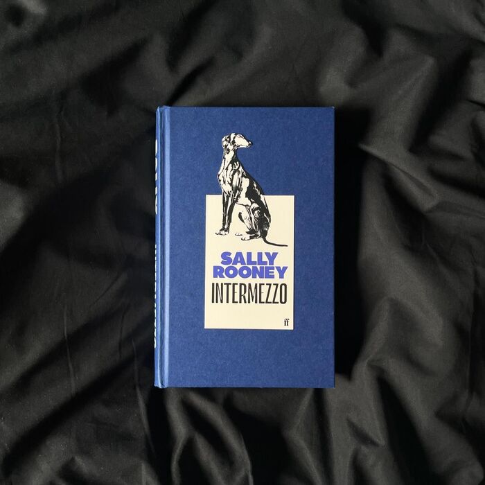 The hardback book cover depicts a sitting dog and also features Maax Display and Le Murmure.