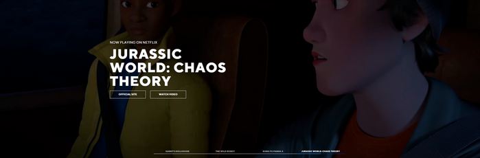 DreamWorks website 2