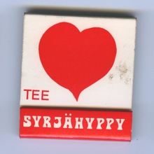 Syrjähyppy matchbook
