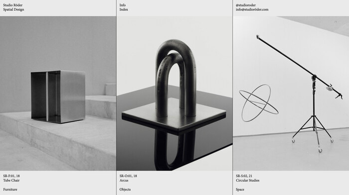 Studio Röder portfolio and website 7