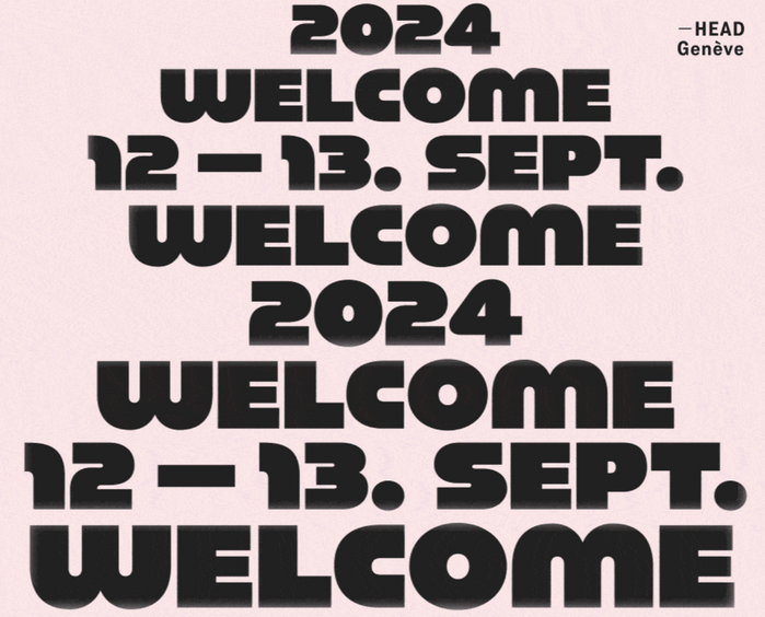 HEAD Genève Welcome Week 2024/25 1