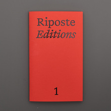 <cite>Riposte Editions</cite>