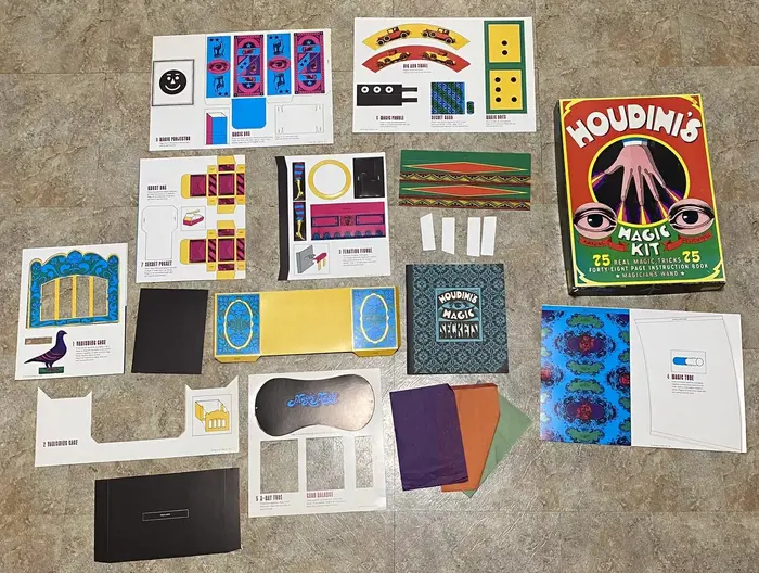 The contents of the kit