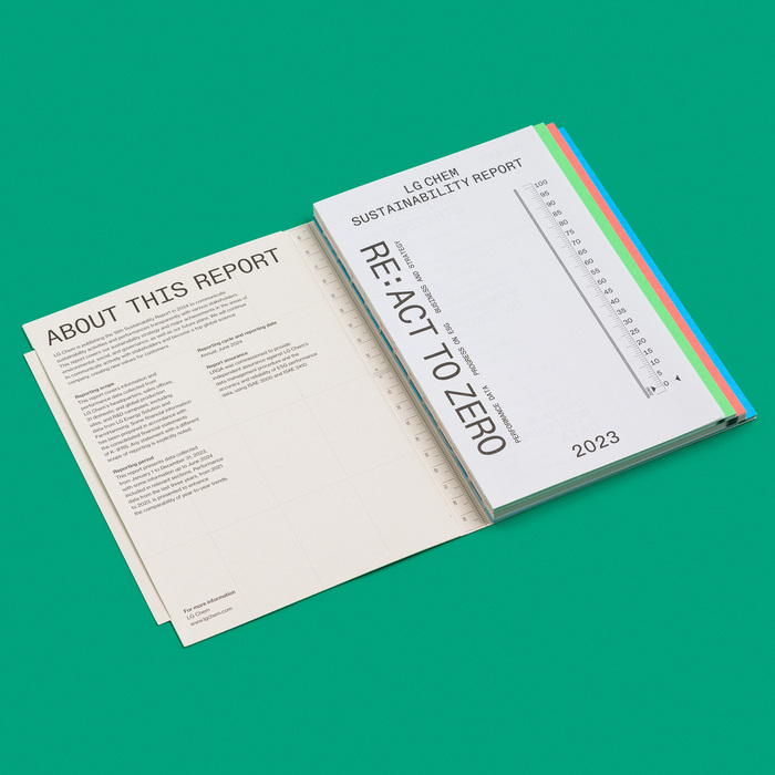 Re:act to Zero – LG Chem Sustainability Report 2023 4