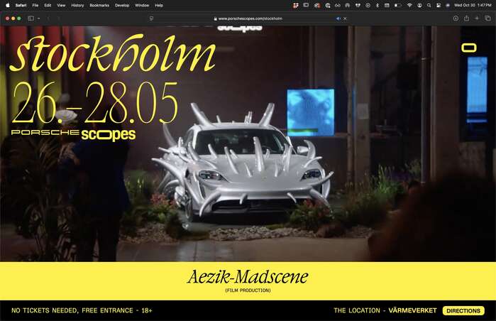 Porsche SCOPES Stockholm 7