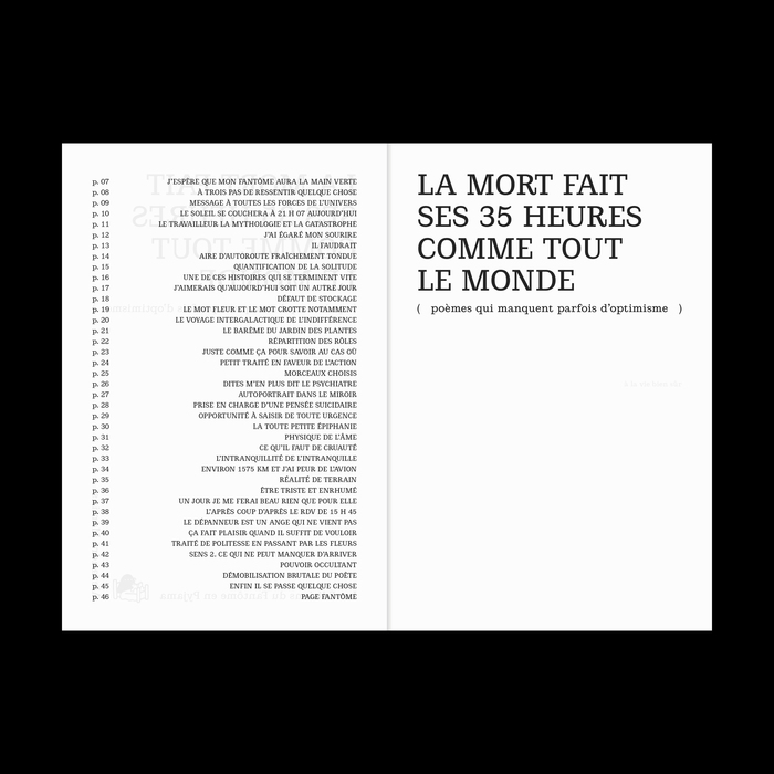 La mort fait ses 35 heures comme tout le monde by Alexandre Martins 2