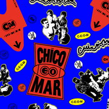 Chico e o Mar visual identity