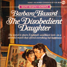 Barbara Hazard paperbacks, Signet Regency Romance