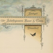 <cite>Neue Gesammt-Probe</cite>, Schriftgiesserei Bauer &amp; Co.