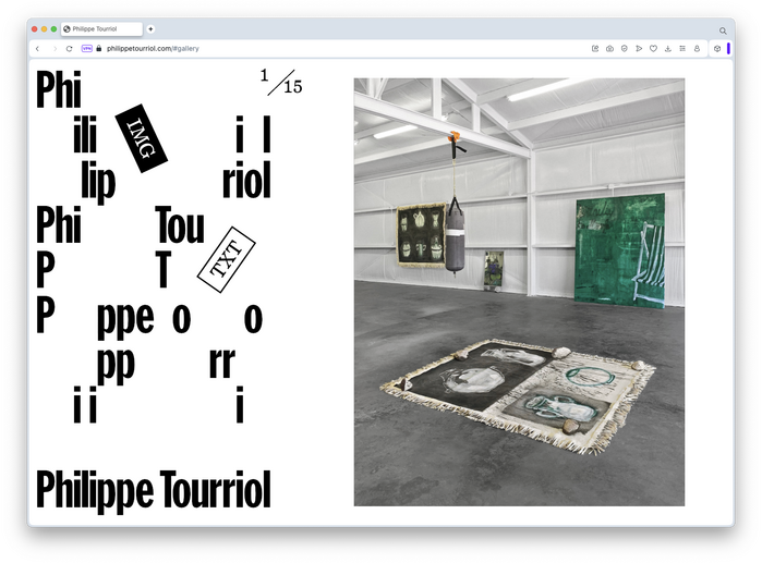 Philippe Tourriol website 1
