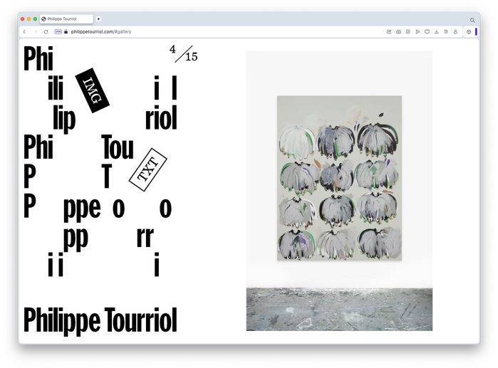 Philippe Tourriol website 5