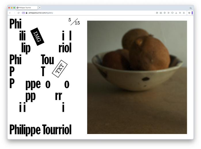 Philippe Tourriol website 6