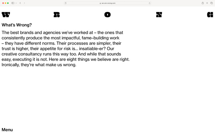 About page
