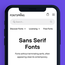 Fontspring website