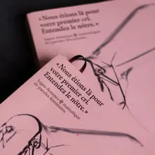 <cite>«Nous étions là pour votre premier cri. Entendez le nôtre.»</cite> by Adèle Fontaine (ÉSAD Amiens)