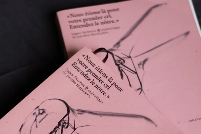 «Nous étions là pour votre premier cri. Entendez le nôtre.» by Adèle Fontaine (ÉSAD Amiens) 1