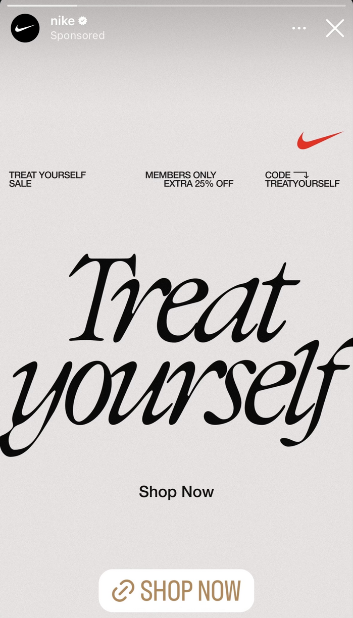 Nike members only sale ads 3