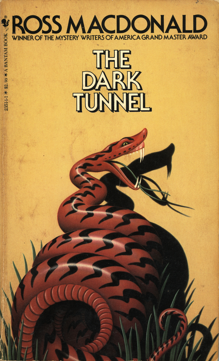 The Dark Tunnel by Ross Macdonald, Bantam