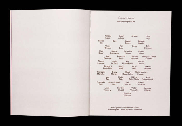 Daniel Spoerri – Le Théâtre des Objets exhibition catalog 10