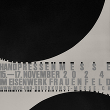 Handpressenmesse Frauenfeld poster