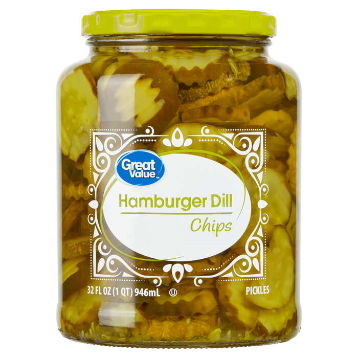 Great Value Hamburger Dill Chips