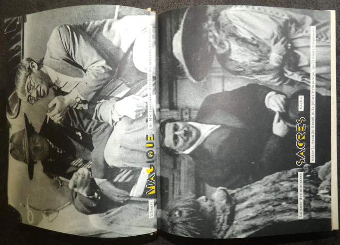 Bifur is also used inside the book. A contour was added so that the black parts stand out from the dark background.