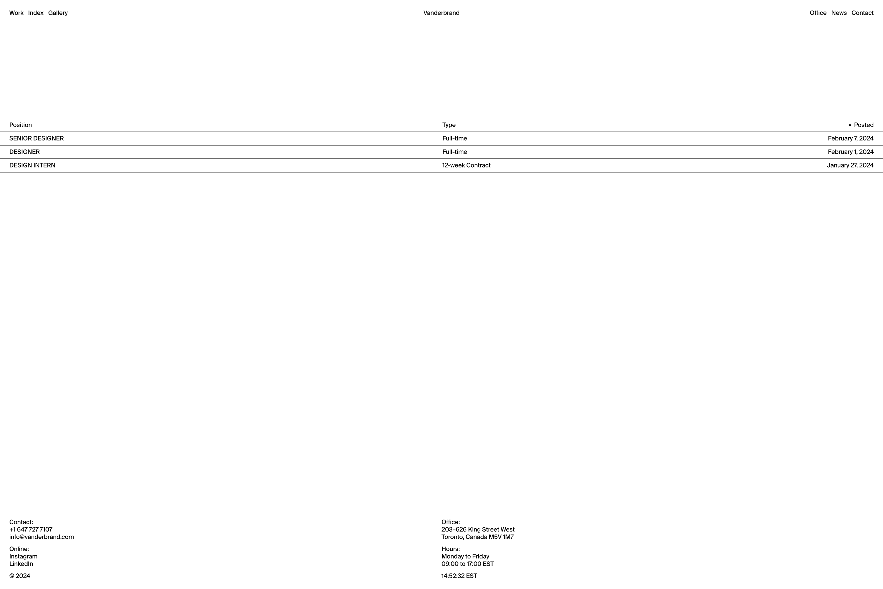 Vanderbrand website 9