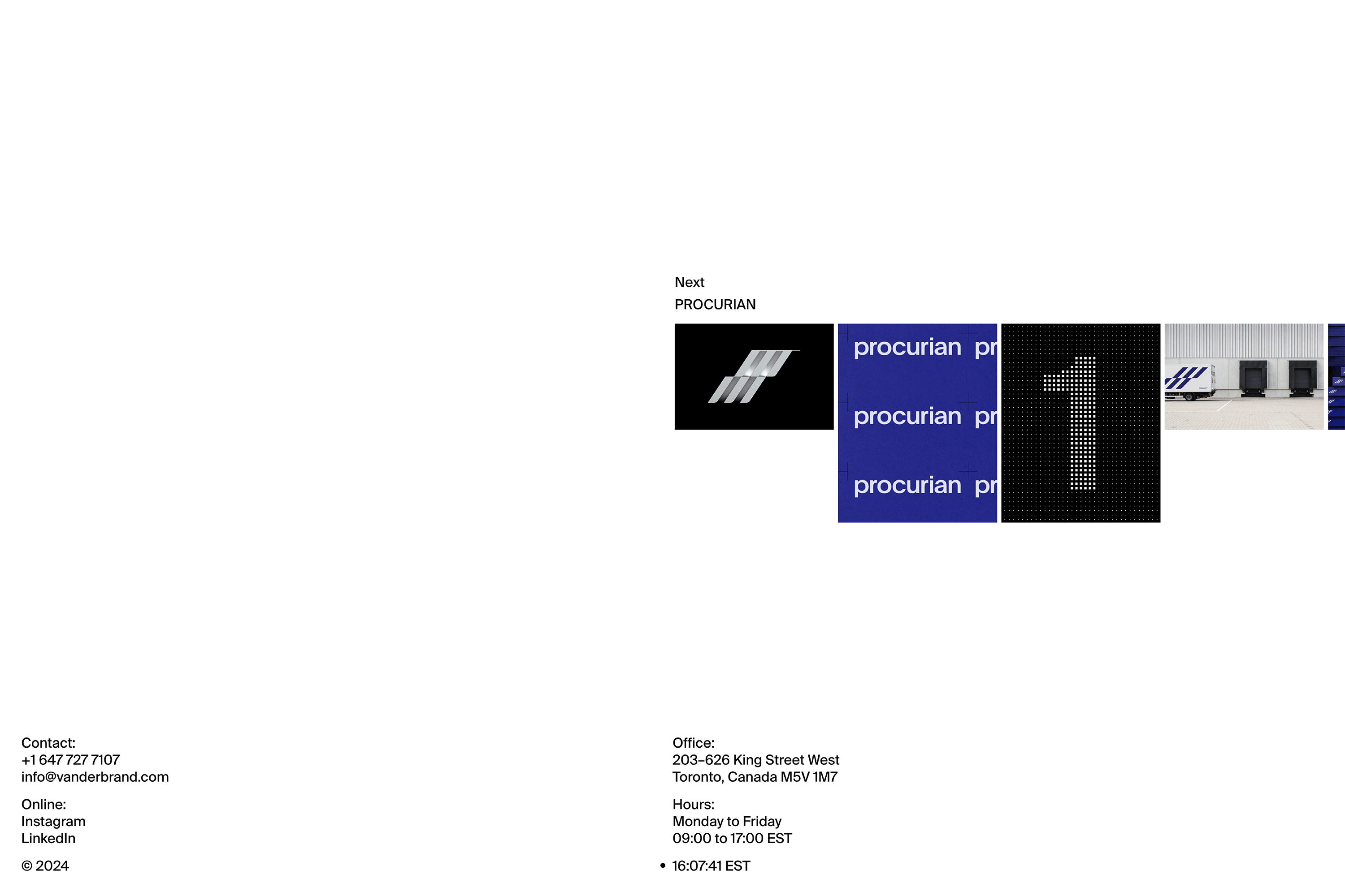 Vanderbrand website 7