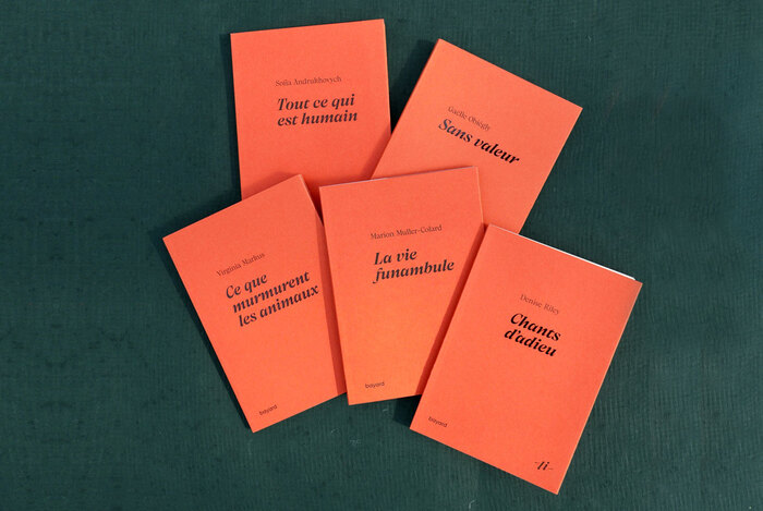 Littérature intérieure book series, Bayard Éditions 1